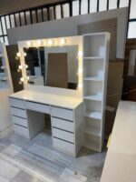 Luminous Pro Raflı Makyaj Masası - Görsel 2