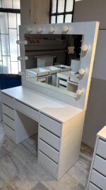 Luminous Pro Raflı Makyaj Masası - Görsel 3